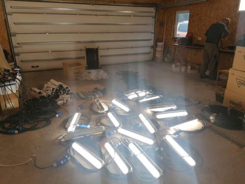 Oświetlenie placu budowy